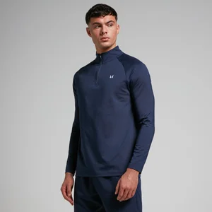 Miesten MP Training 1/4-vetoketjullinen toppi − laivastonsininen - Size XS