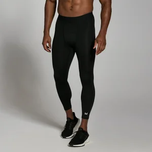 Miesten MP Training 3/4 Baselayer -leggingsit – mustat - Size S