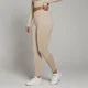 Naisten saumattomat MP Shape -leggingsit – hiekkakivi