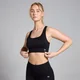 Naisten saumattomat MP Shape -urheilutoppi – musta