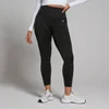 Naisten saumattomat 7/8-pituiset MP Shape -leggingsit – mustat