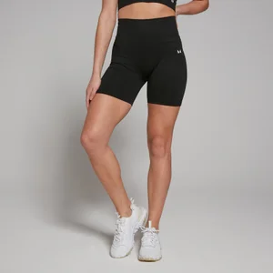 Naisten saumattomat MP Shape -pyöräilyshortsit – mustat - Size XS