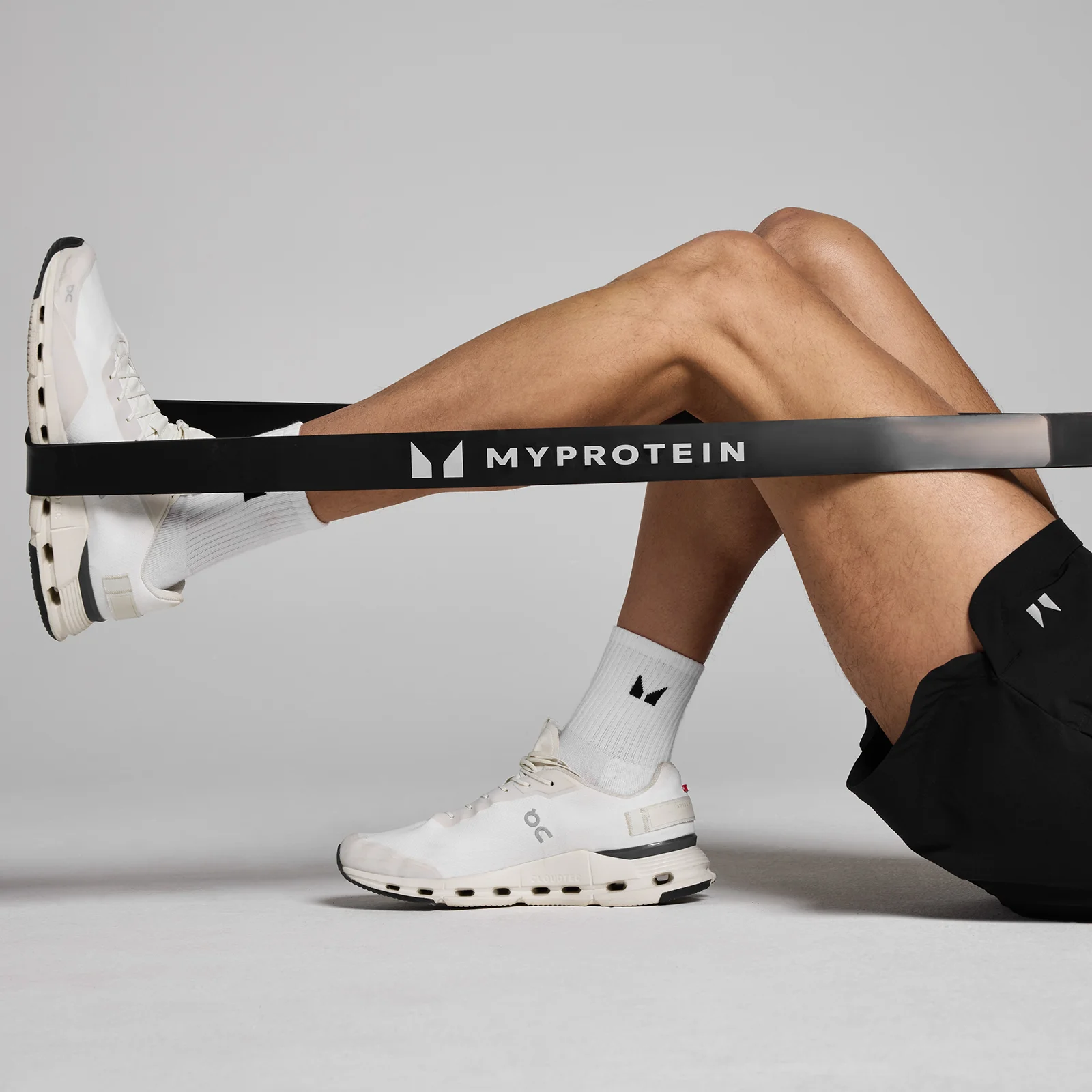 Myprotein-vastusnauha – yksittäinen nauha (23–54 kg) – musta Image 1