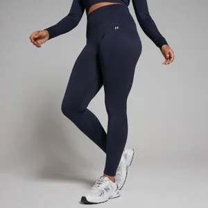 Naisten saumattomat MP Shape -leggingsit – laivastonsiniset - Size XS