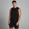 Miesten MP Rest Day -tanktoppi syvillä käsiaukoilla – musta
