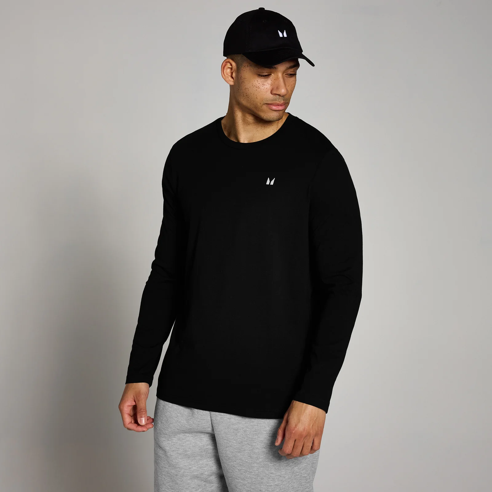 Miesten pitkähihainen MP Rest Day -toppi – musta - M Image 1
