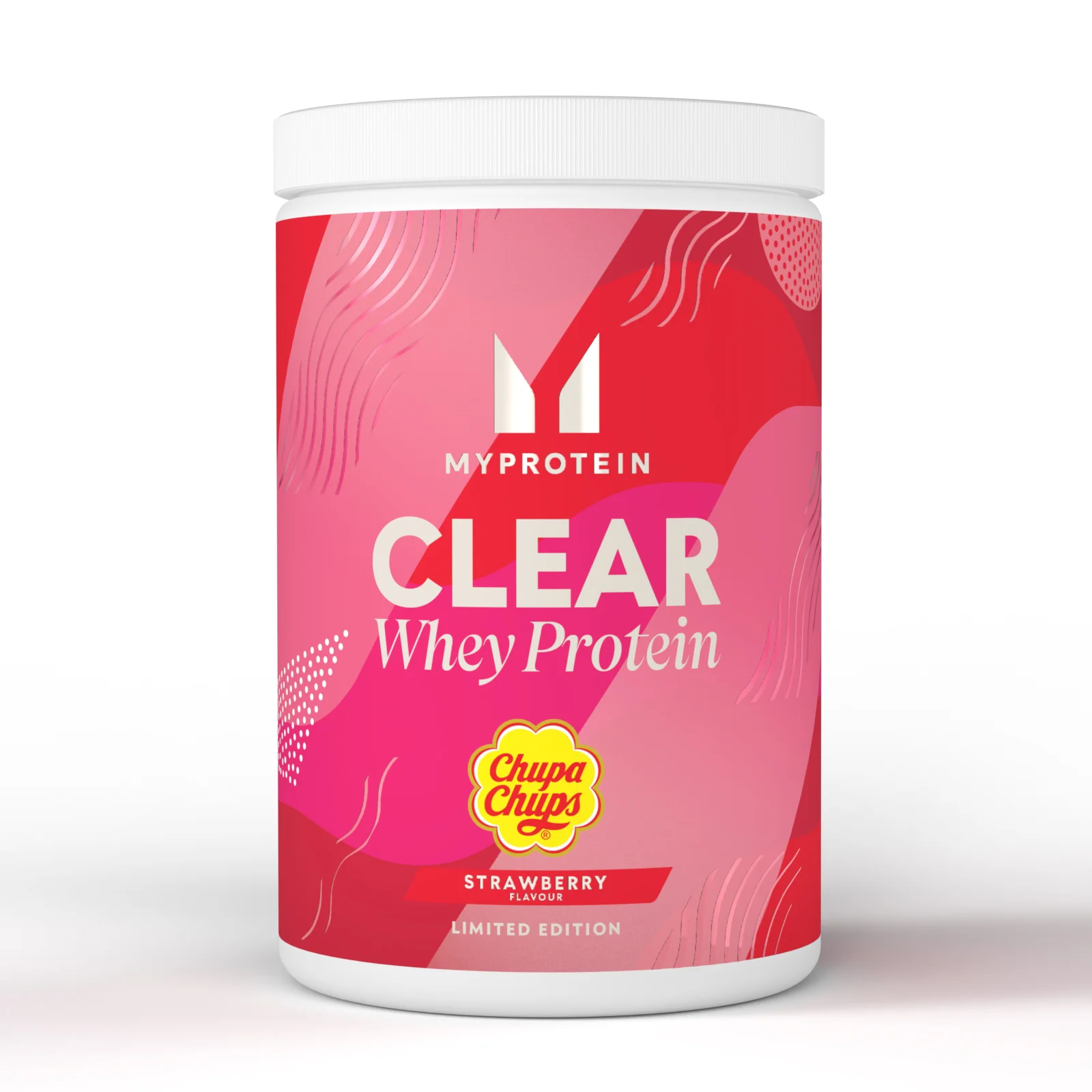 Clear Whey – Chupa Chups® Strawberry flavour - 20annosta - Chupa Chups® - Strawberry Image 1