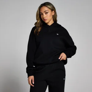 Naisten ylimitoitettu MP Basics -huppari – musta - Size S