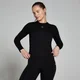 Naisten pitkähihainen MP Body Fit Basics -t-paita – musta