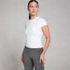 Naisten lyhythihainen MP Tempo Body Fit -t-paita – valkoinen