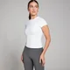 Naisten lyhythihainen MP Tempo Body Fit -t-paita – valkoinen