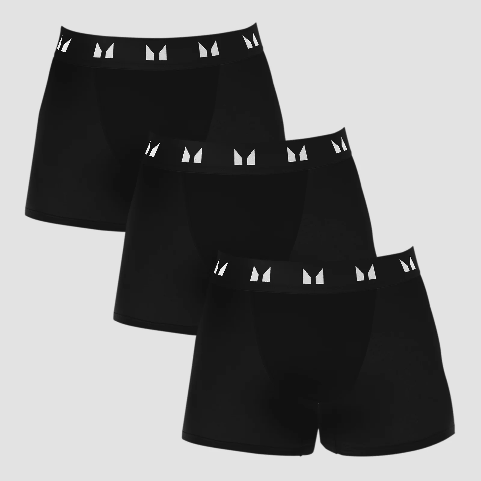 MP Men's Boxers -bokserit - Musta (3 kpl:n pakkaus) - L Image 1