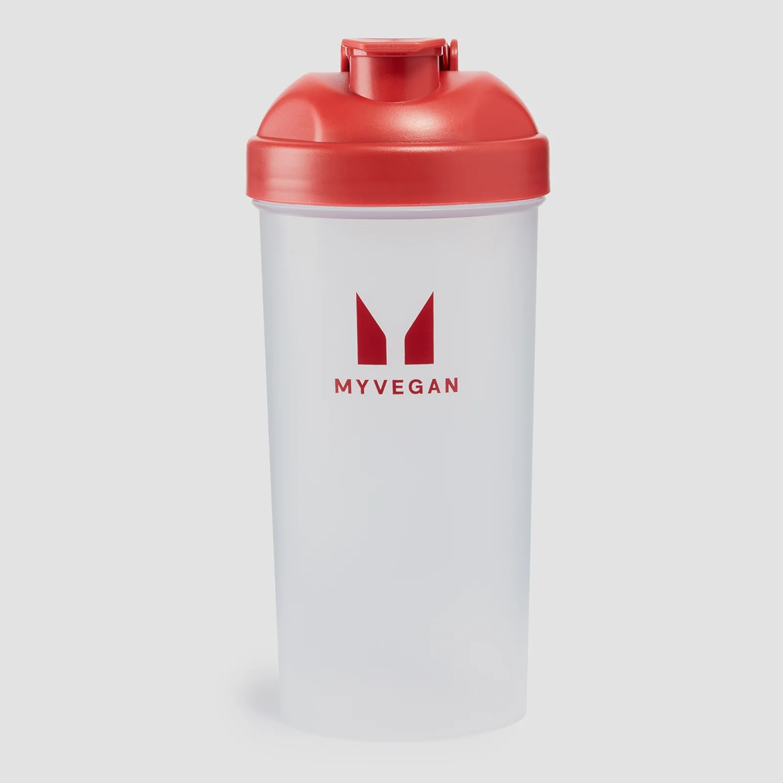 Myvegan Plastic Shaker Bottle - Burgundy - 600ml Image 1