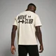 Ylimitoitettu MP Move Club -t-paita – vintagevalkoinen