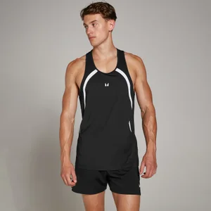 Miesten MP Tempo Stringer -toppi – musta - Size S