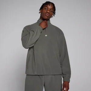 Miesten MP-fleecepusero 1/4-vetoketjulla – Gun Metal - Size XS