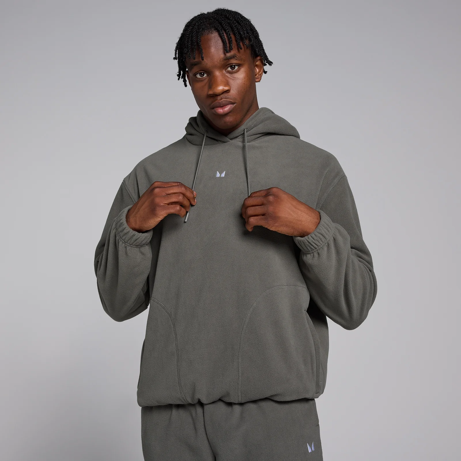 Miesten MP-fleecepusero - Gun Metal - L Image 1