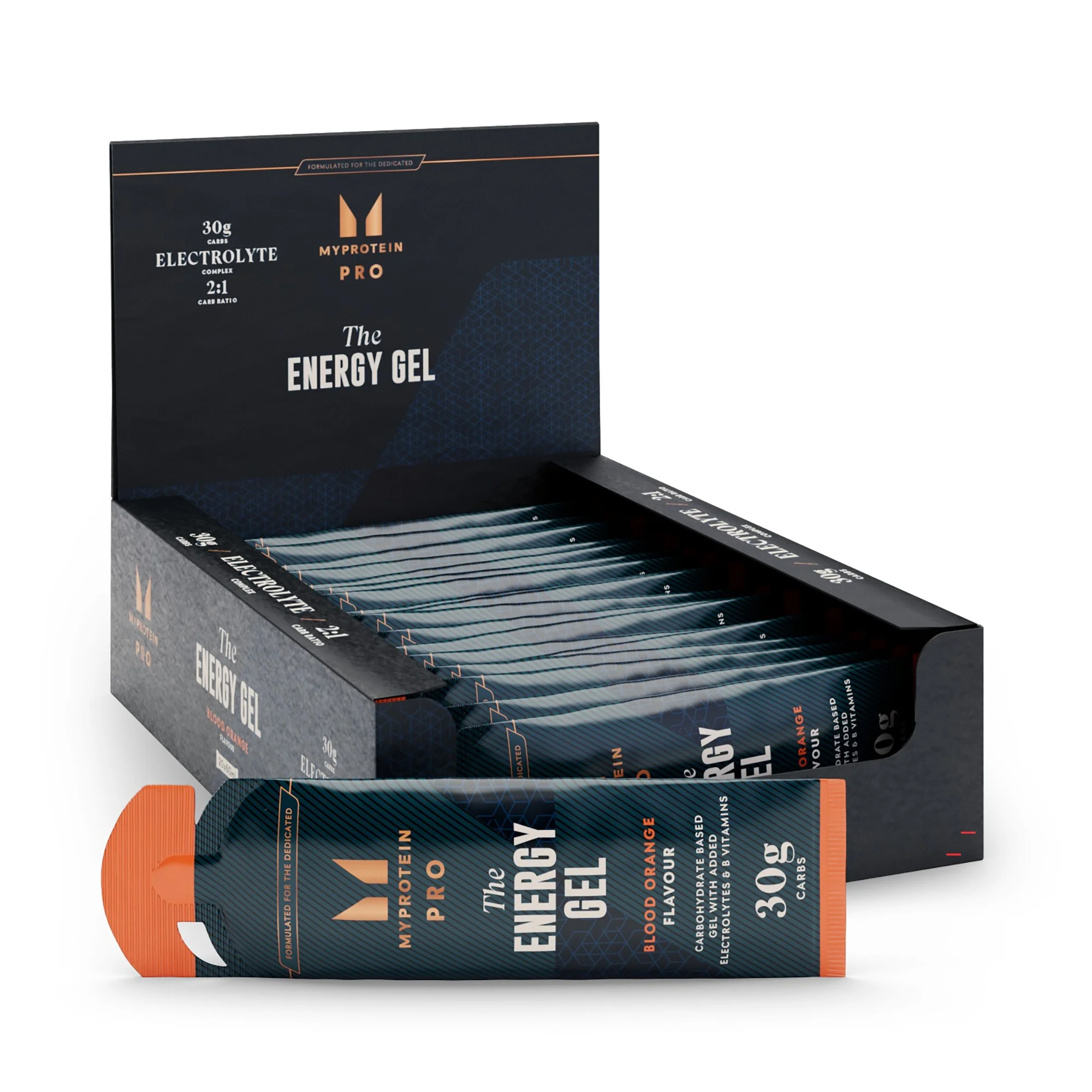Energy Gel Elite - 20 x 70g - Blood Orange Image 1