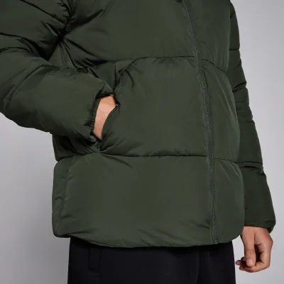 Miesten lyhyt MP-toppatakki - Forest Green - S Image 6