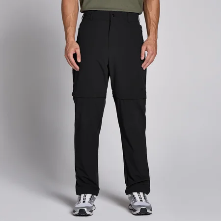 Miesten MP Lifestyle 2 in 1 -kävelyhousut/-shortsit – mustat