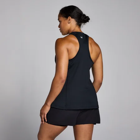 Naisten MP Racer Back -toppi – musta