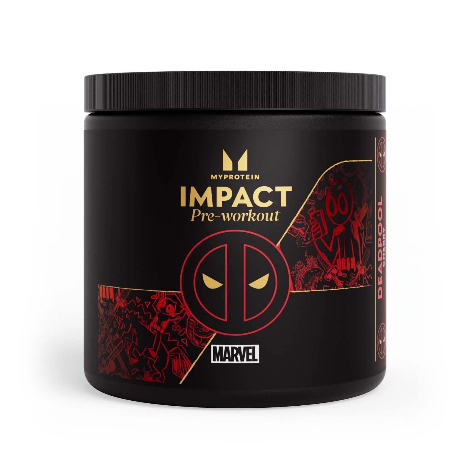 Impact Pre-Workout – Deadpool - 40annosta - Kirsikka Image 1