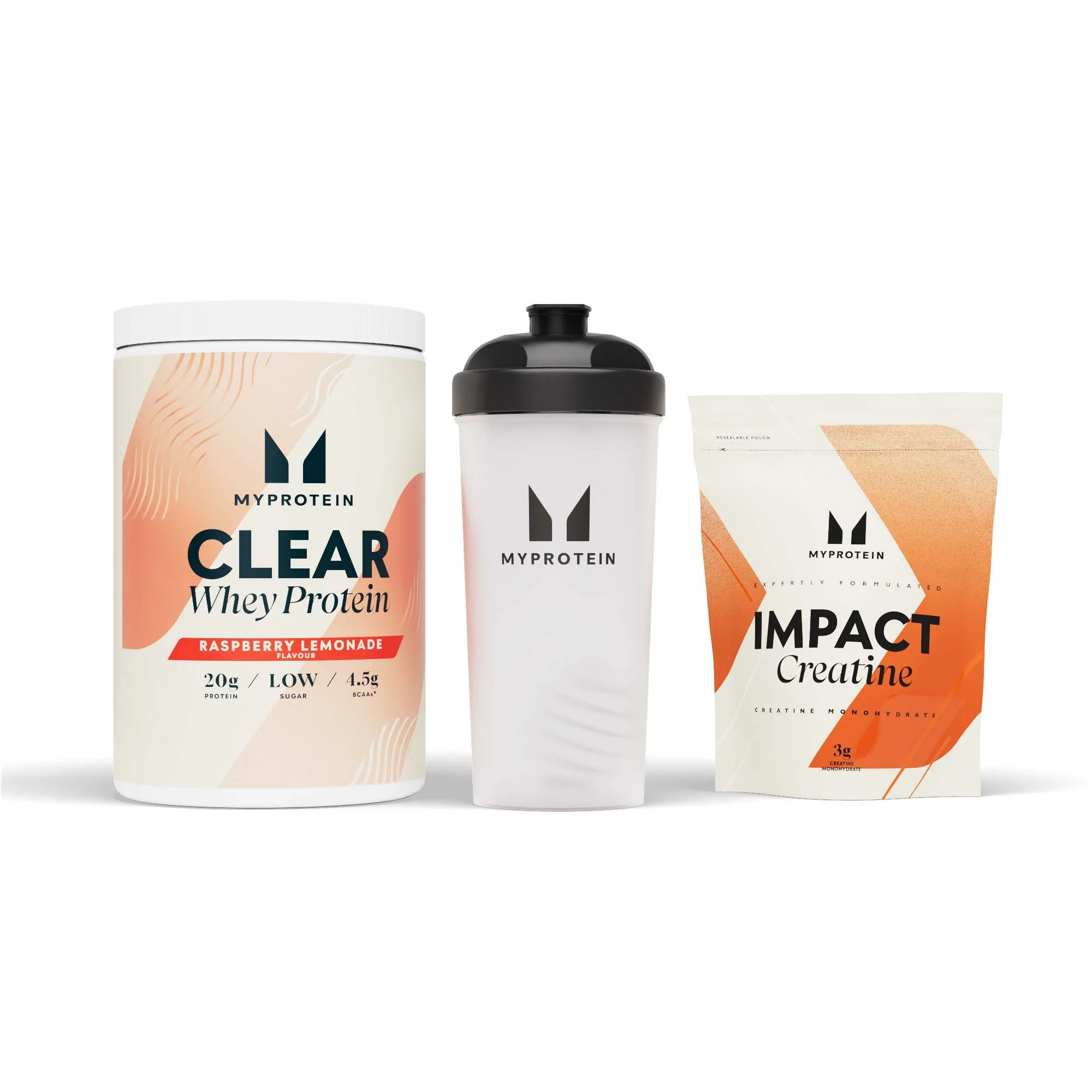Clear Performance Bundle - Vadelma Lemonade - Unflavoured (100g) Image 1