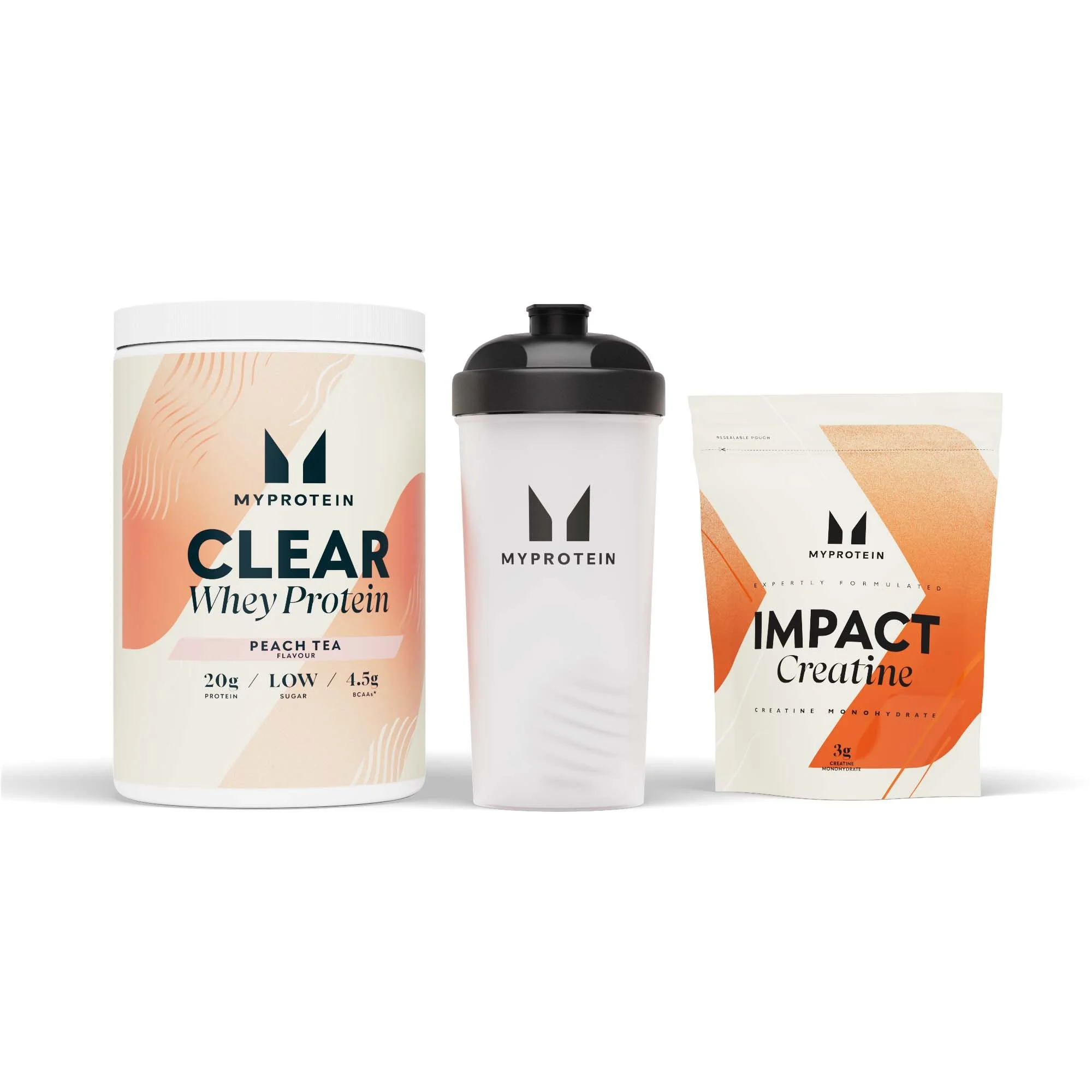 Clear Performance Bundle - Peach Tea - Unflavoured (100g) Image 1