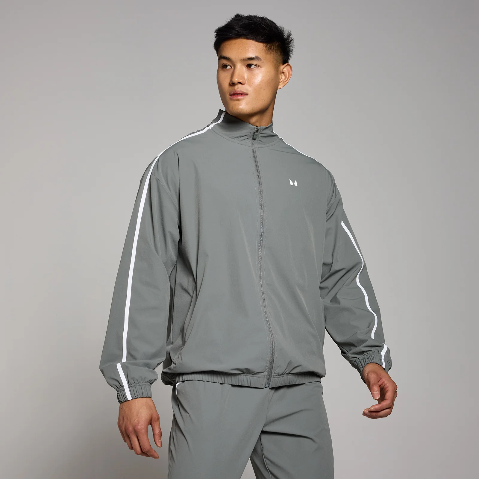 Miesten kudottu MP Tempo Binding -takki – kivanharmaa - XS Image 1