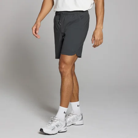 Miesten kudotut MP Lifestyle -shortsit – pesty musta