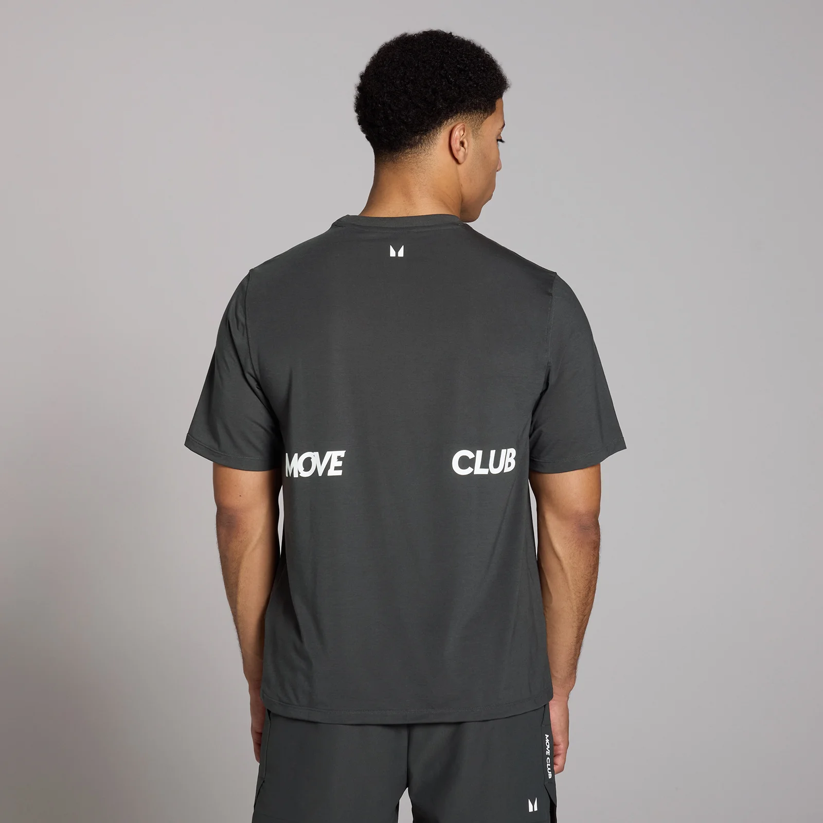 Miesten ylimitoitettu ja kuvioitu MP Tempo -t-paita – musta - S Image 1