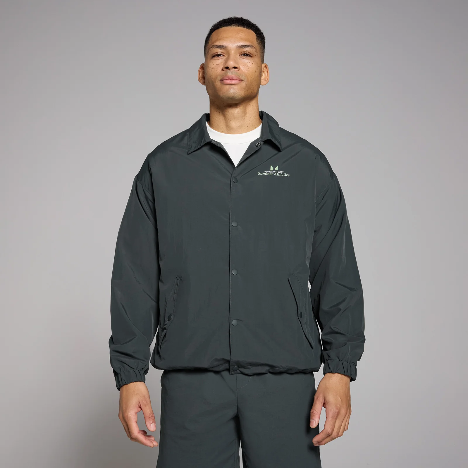 Miesten kudottu MP Lifestyle -takki – pesty musta - XS Image 1