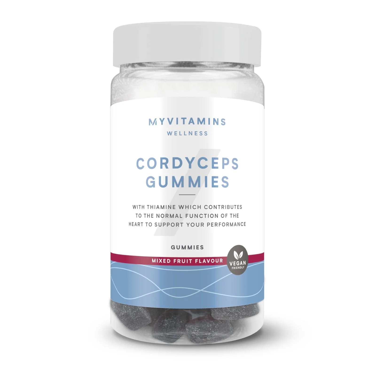 Cordyceps Performance Gummies - 60gummies - Mixed Fruit Image 1