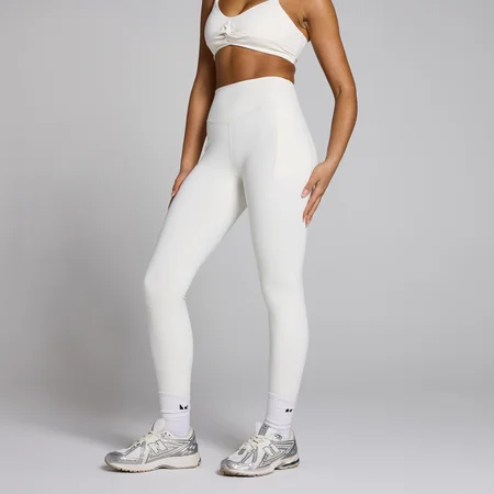 Naisten MP Lifestyle -urheiluleggingsit – luonnollinen puuvilla