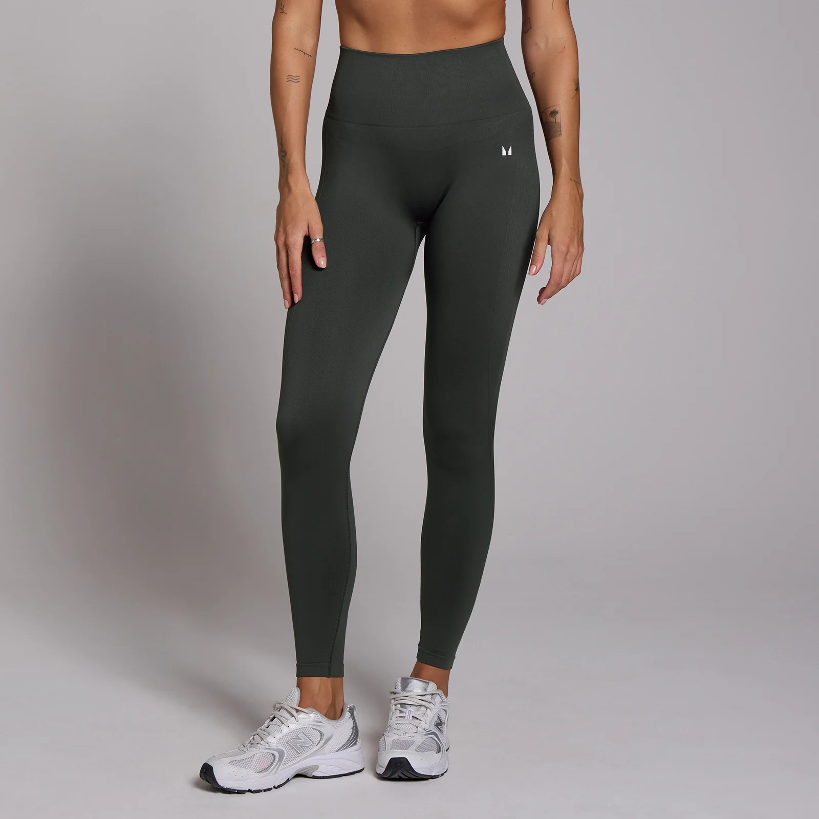 Naisten saumattomat 7/8-pituiset MP Shape -leggingsit - XS Image 1
