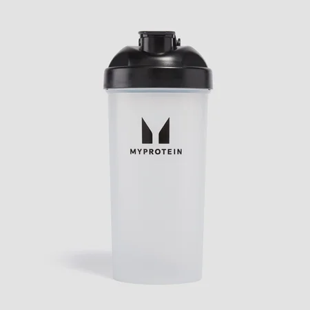 Myprotein Plastic Shaker – kirkas/musta