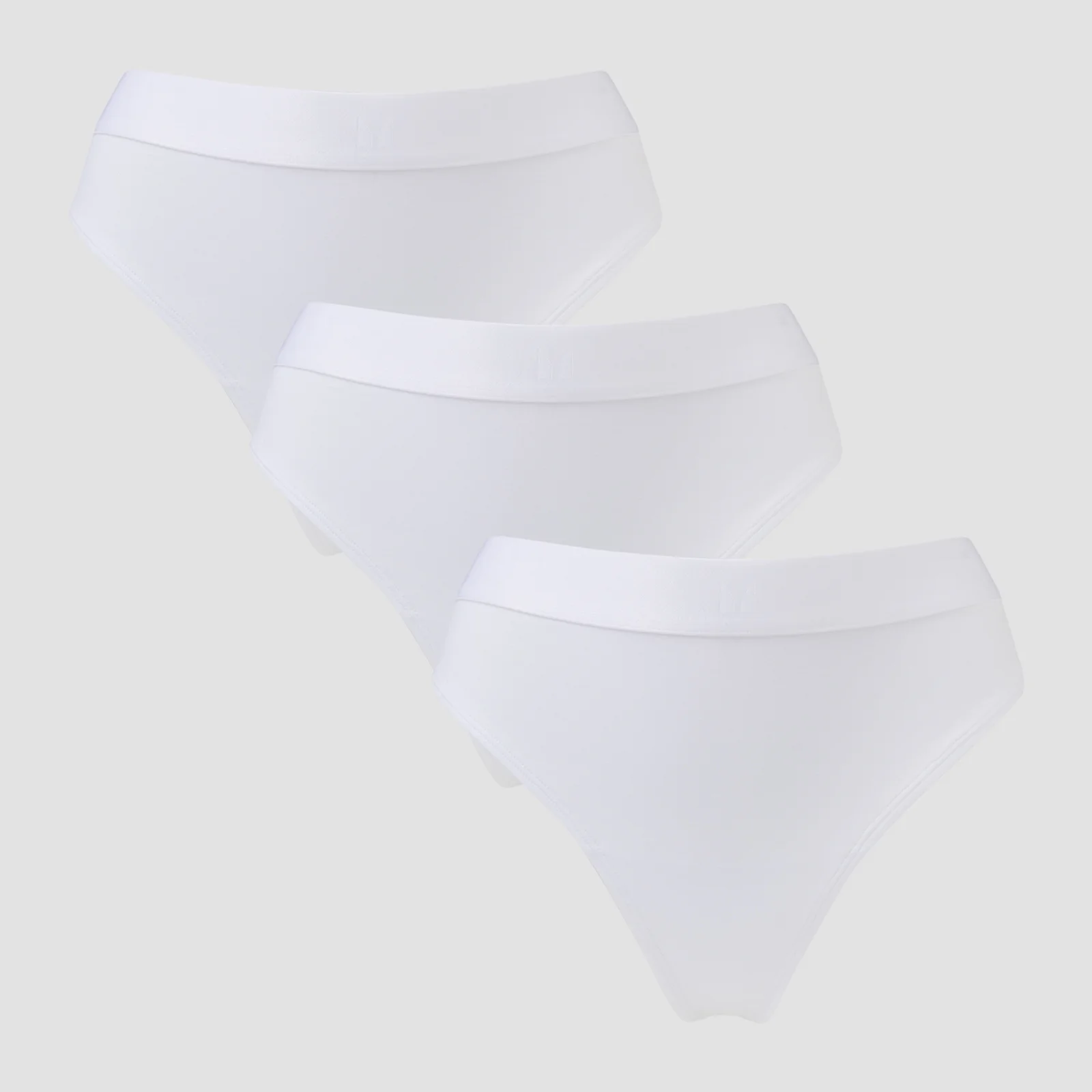 Naisten MP Mid Rise -stringit (3 kpl) – Valkoinen - M Image 1