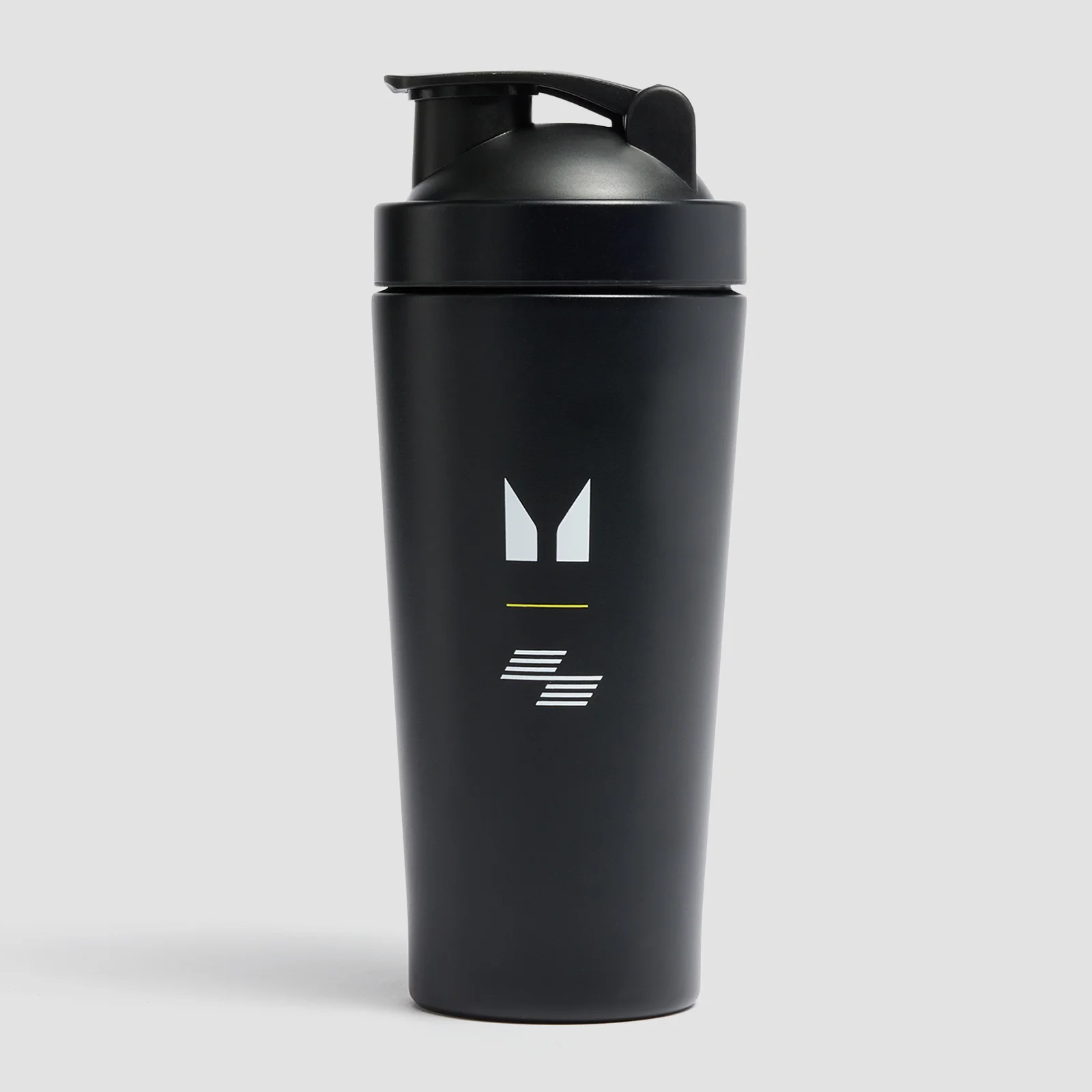 Kierrätysmetallista valmistettu Myprotein Hyrox -juomasekoitin – Musta Image 1