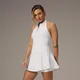 MP X Tatiana kauluspaitainen tennismekko – Valkoinen