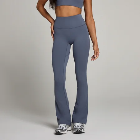 Naisten lahkeesta levenevät MP Tempo -leggingsit – Charcoal Blue