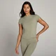 Naisten lyhythihainen MP Tempo Body Fit -t-paita – Brindle