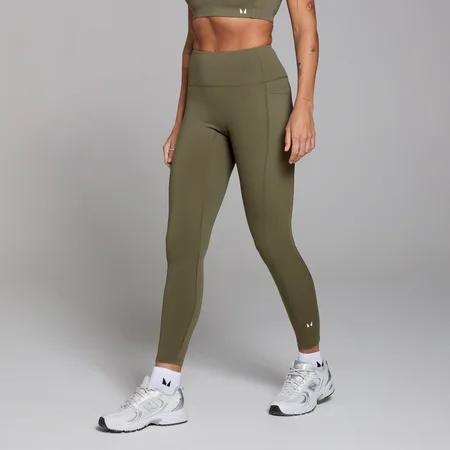 Naisten taskulliset MP Active -leggingsit – khaki