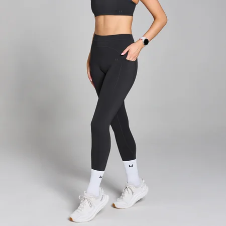 Naisten taskulliset MP Velocity -leggingsit – Musta