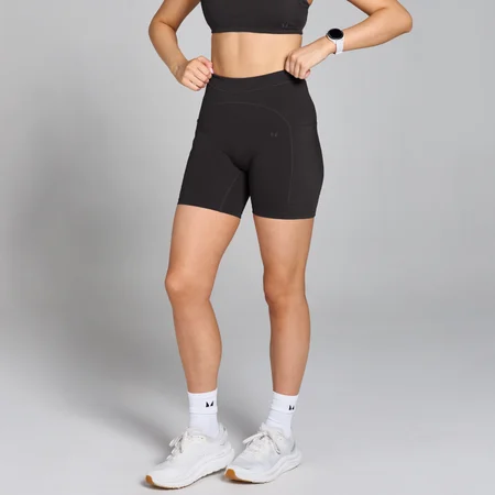 Naisten taskulliset MP Velocity -shortsit – Musta