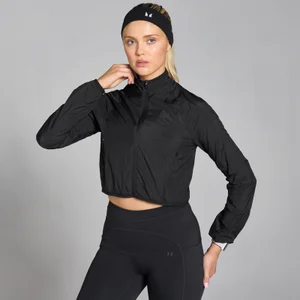 Naisten kapea ja lyhyt MP Velocity -tuulitakki – Musta - Size S