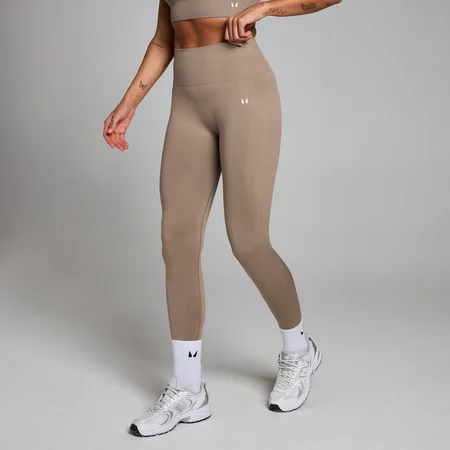 Naisten saumattomat MP Shape -leggingsit – Light Taupe
