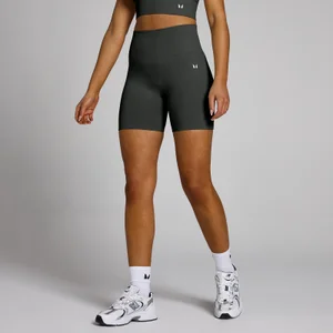 Naisten saumattomat MP Shape -pyöräilyshortsit – Dark Shadow - Size S