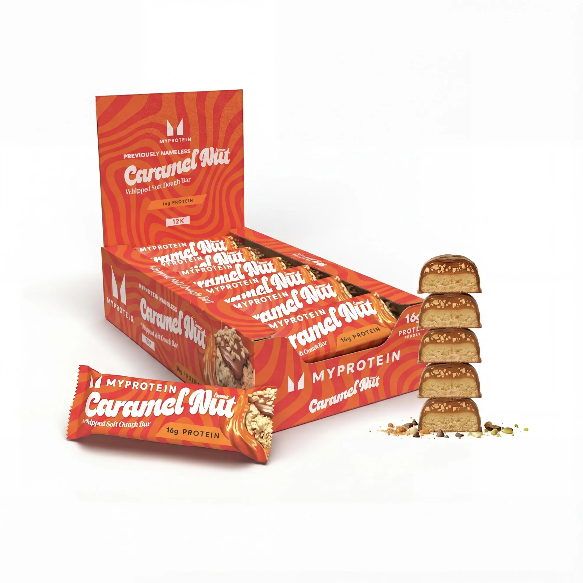 Myprotein Bar - 12Bars - Caramel Pähkinä Image 1