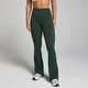 Naisten leveälahkeiset MP Tempo -leggingsit - Dark Emerald