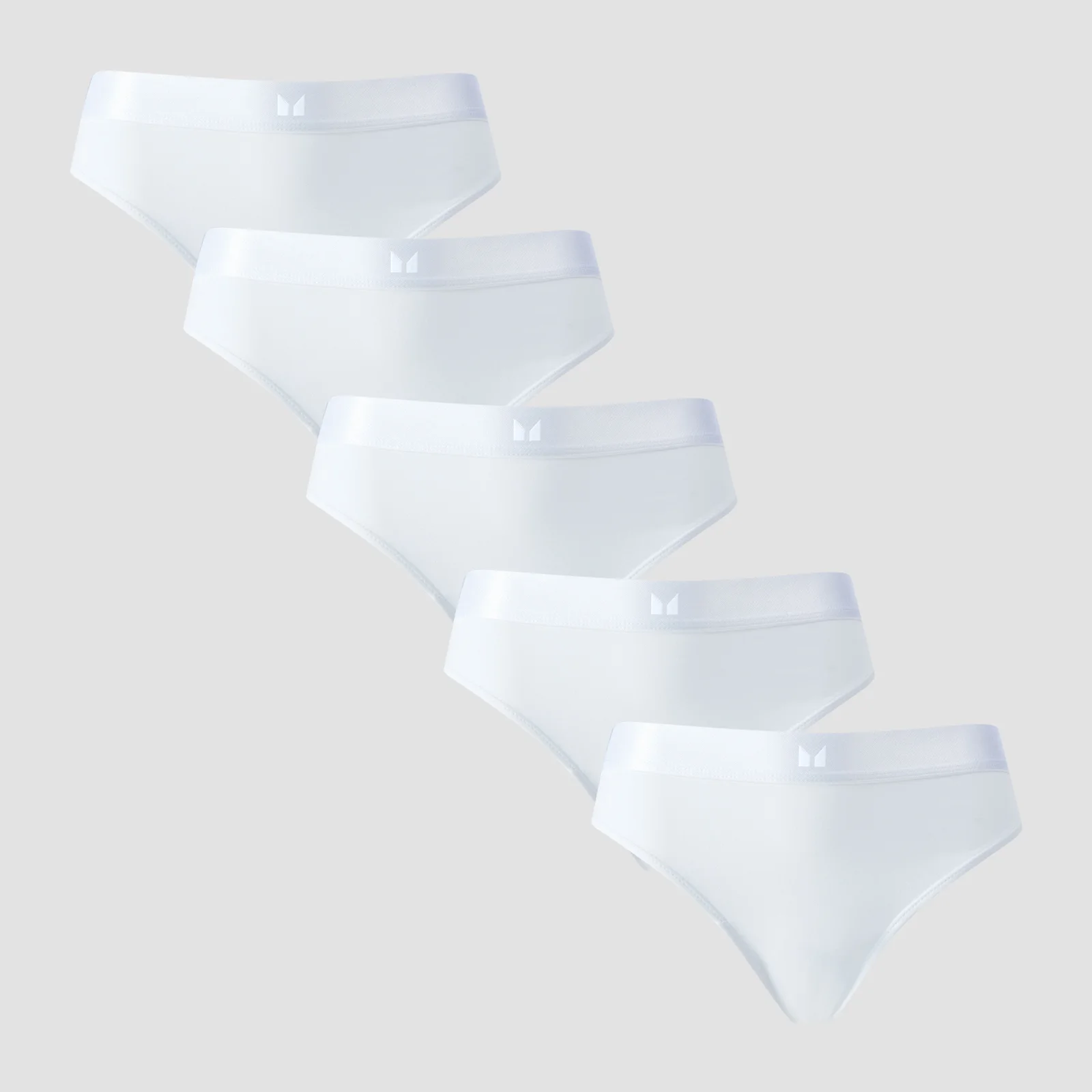 Naisten bikinimalliset MP Mid Rise -alushousut (5 kpl) – Valkoinen - M Image 1